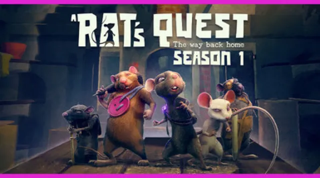 A Rat's Quest - The Way Back Home | Season 1 — обложка