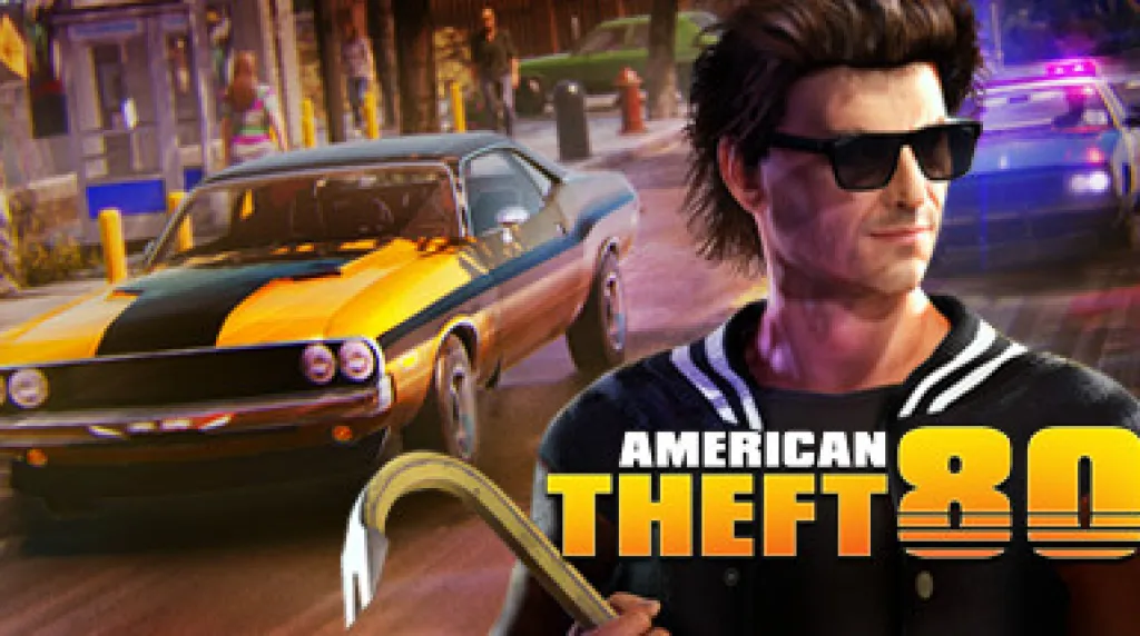 American Theft 80s — обложка