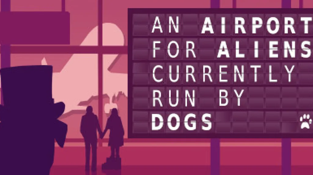 An Airport for Aliens Currently Run by Dogs — обложка