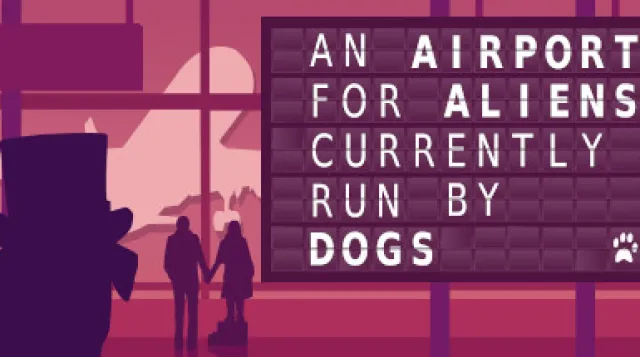An Airport for Aliens Currently Run by Dogs — обложка