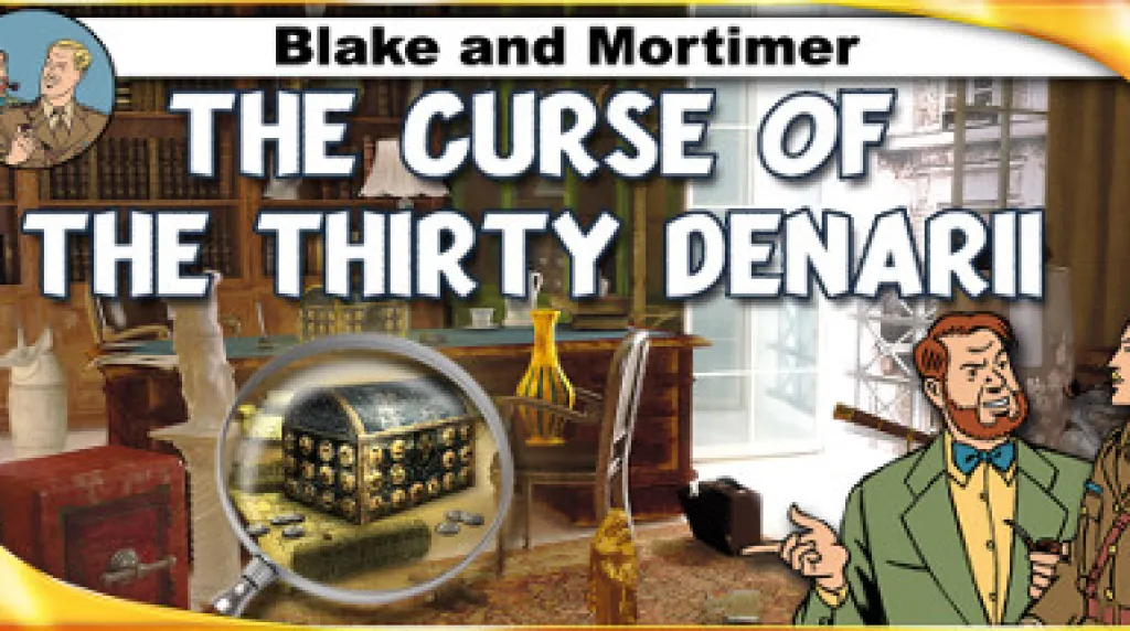 Blake and Mortimer: The Curse of the Thirty Denarii — обложка