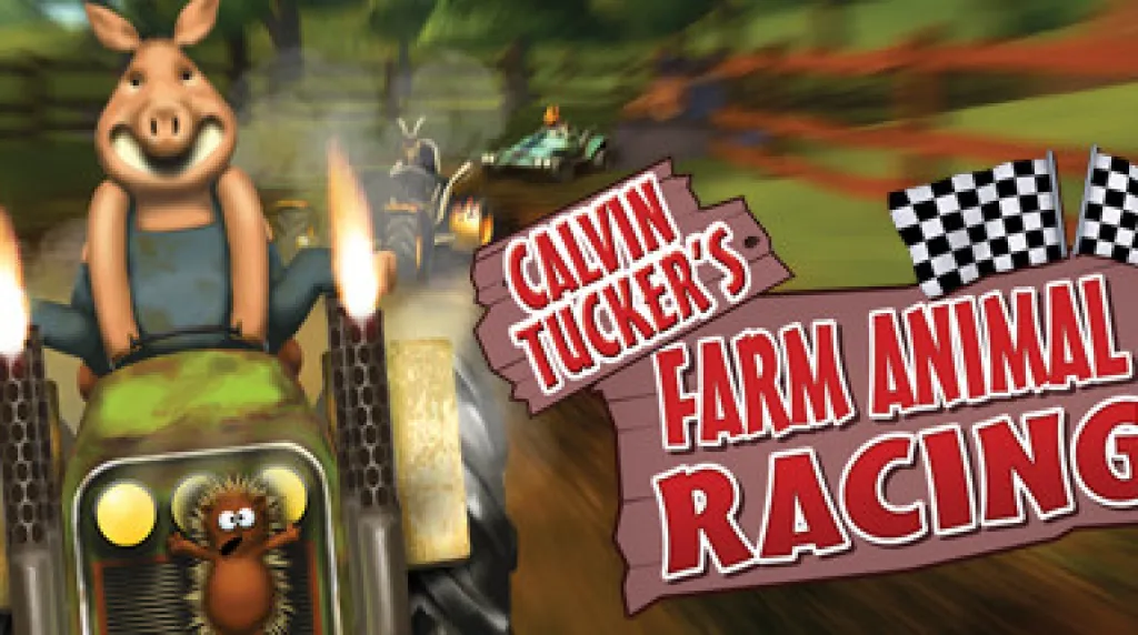 Calvin Tucker's Farm Animal Racing — обложка