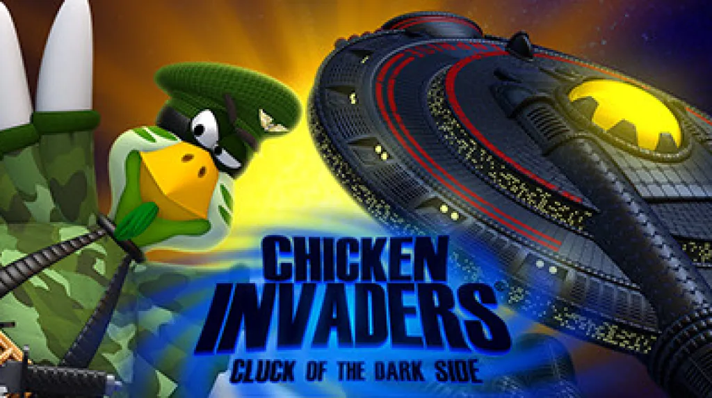 Chicken Invaders 5 — обложка