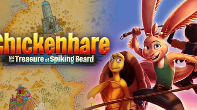 Chickenhare and the treasure of Spiking-Beard — обложка