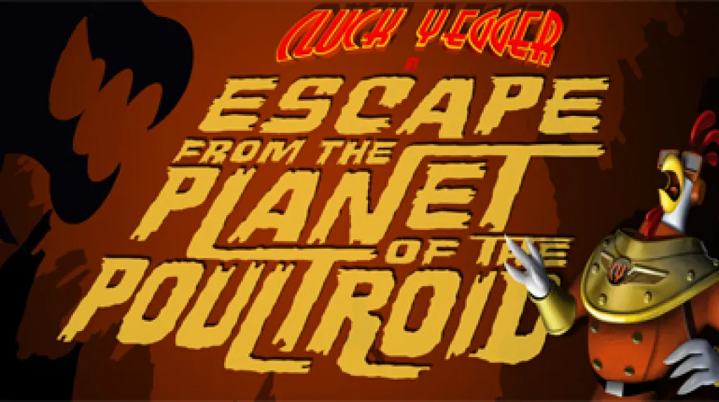 Cluck Yegger in Escape From The Planet of The Poultroid — обложка