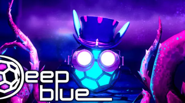 Deep Blue 3D Maze in Space — обложка