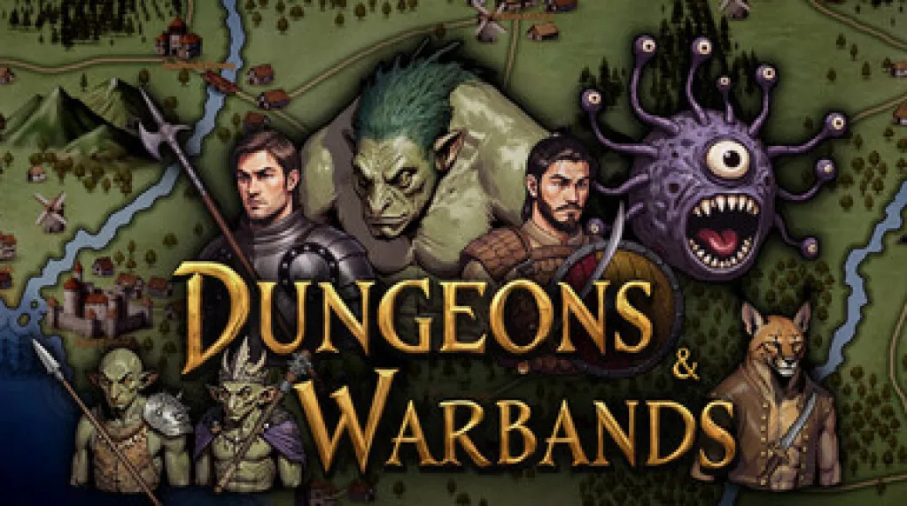 Dungeons and Warbands — обложка