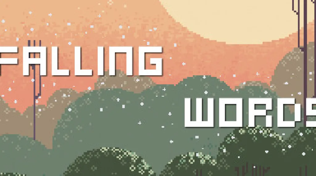 Falling words — обложка