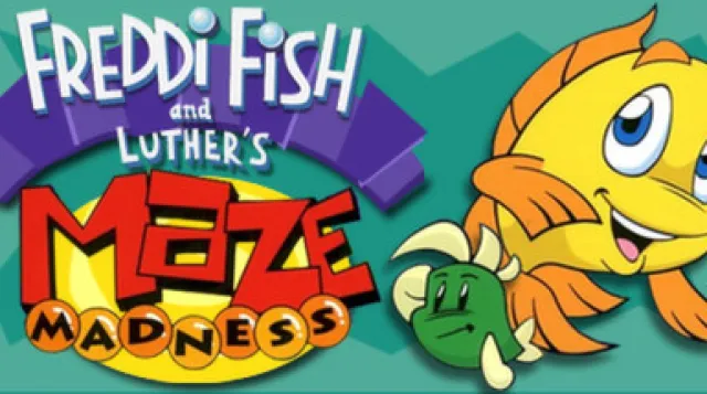 Freddi Fish and Luther's Maze Madness — обложка