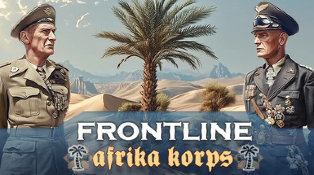 Frontline: Afrika Korps — обложка