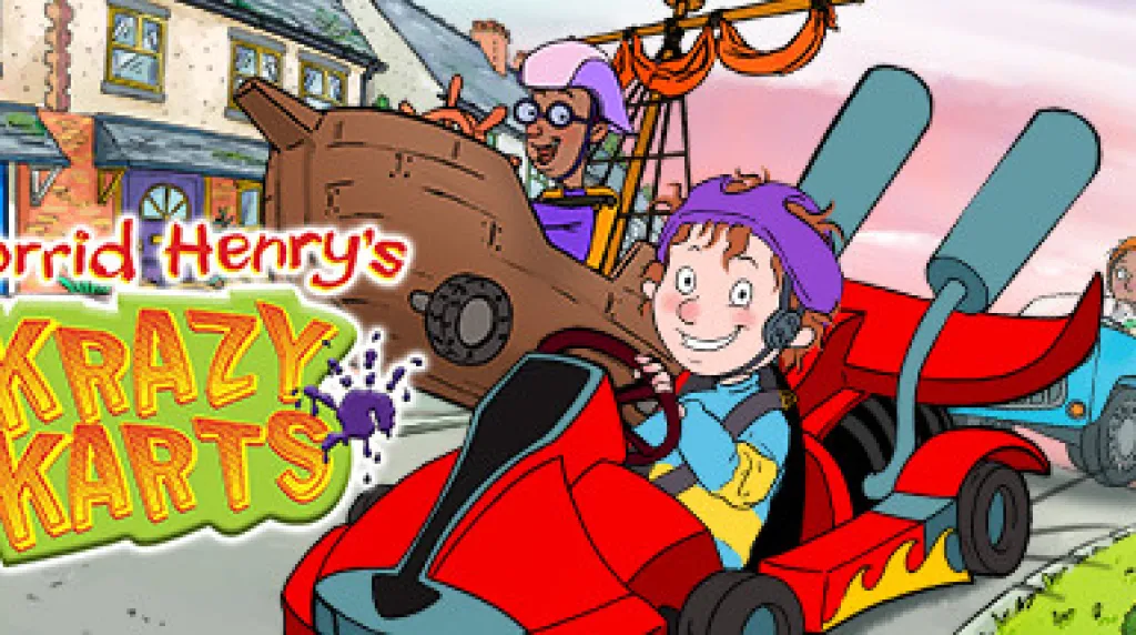 Horrid Henry's Krazy Karts — обложка