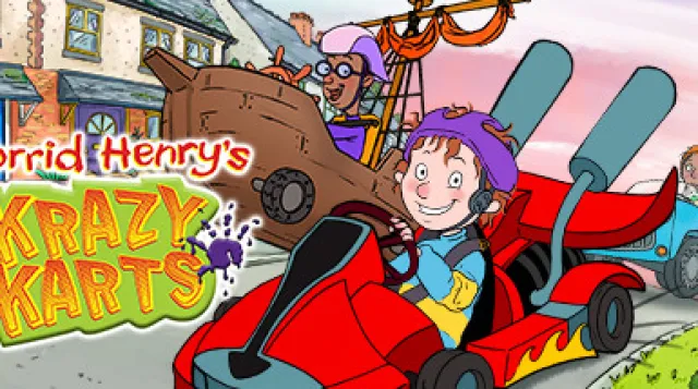 Horrid Henry's Krazy Karts — обложка