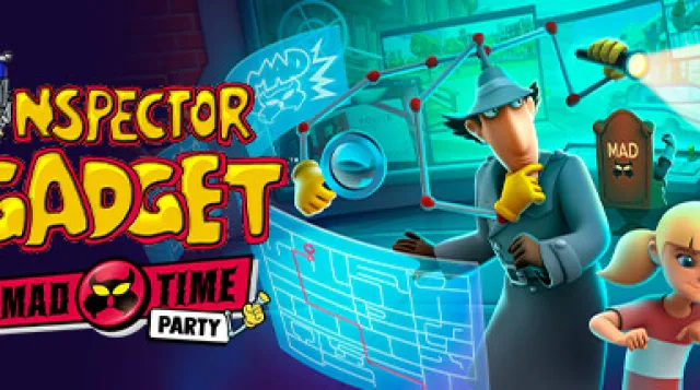 Inspector Gadget - MAD Time Party — обложка
