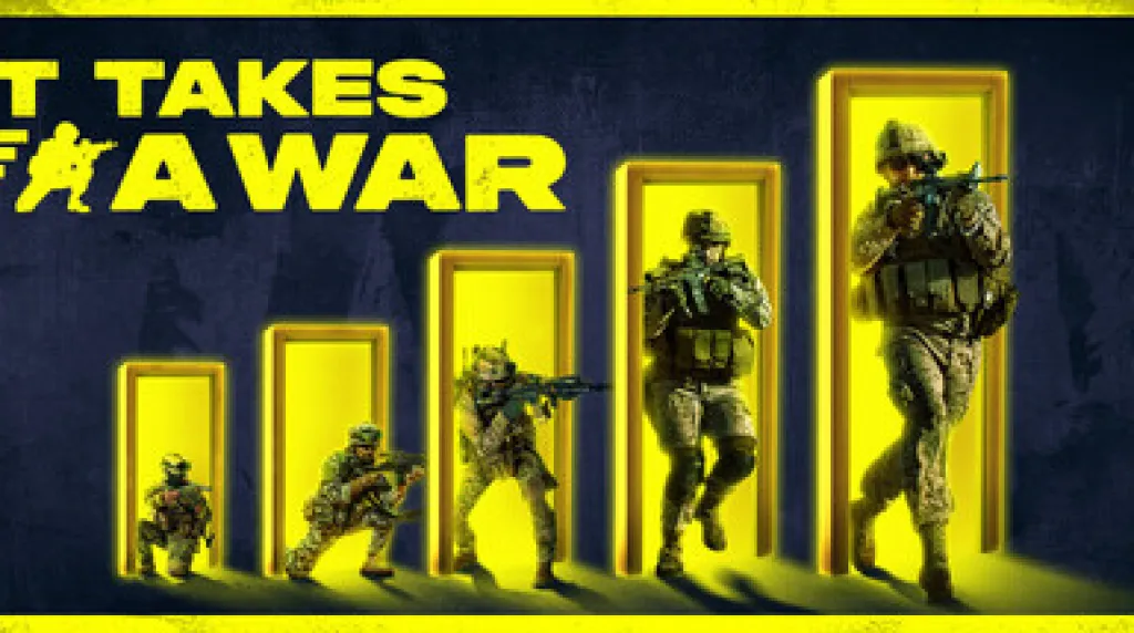 It Takes a War — обложка