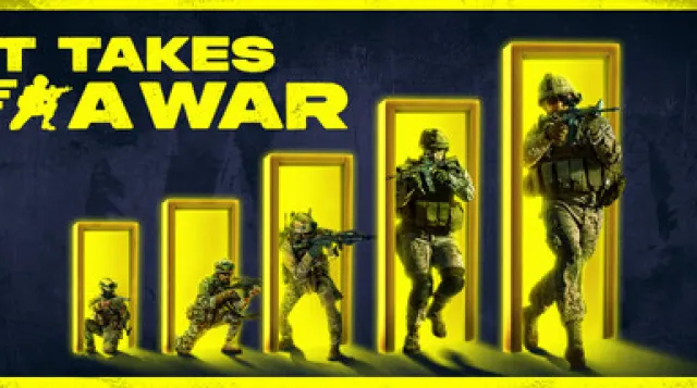 It Takes a War — обложка