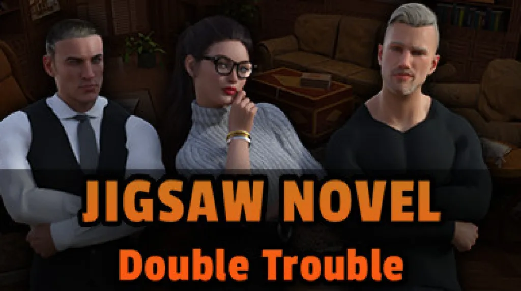 Jigsaw Novel - Double Trouble — обложка