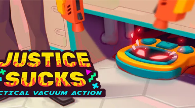 JUSTICE SUCKS: Tactical Vacuum Action — обложка