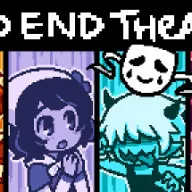 BAD END THEATER — значок