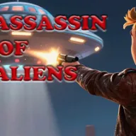 Assassin Of Aliens — значок