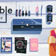 Assemble with Care — значок