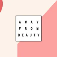 Away from beauty — значок