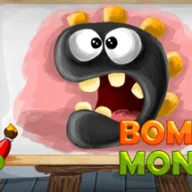 Bomb The Monsters! — значок