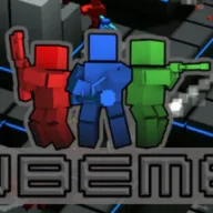 Cubemen — значок