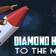 Diamond Hands: To The Moon — значок