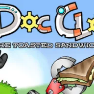 Doc Clock: The Toasted Sandwich of Time — значок