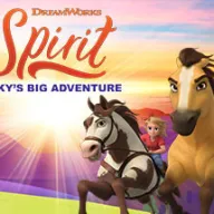DreamWorks Spirit Lucky's Big Adventure — значок