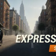 Express Rider Simulator — значок