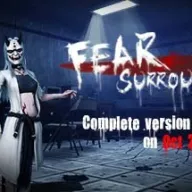 恐惧之间 Fear surrounds — значок