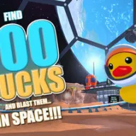 Find 100 Ducks and Blast Them...IN SPACE!!! — значок