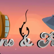 Guns & Fishes — значок