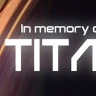 In memory of TITAN — значок