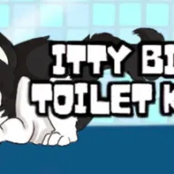 Itty Bitty Toilet Kitty — значок