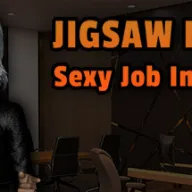 Jigsaw Novel - Sexy Job Interview — значок
